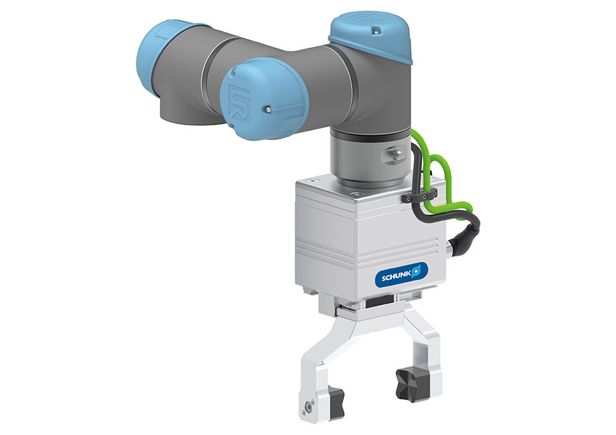 SCHUNK has increased its Plug & Work portfolio for Universal Robots by long-stroke grippers for automated machine | Industry-Asia