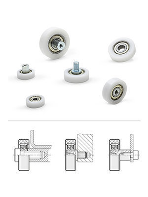 High-End Precision Guide Rollers | Industry-Asia